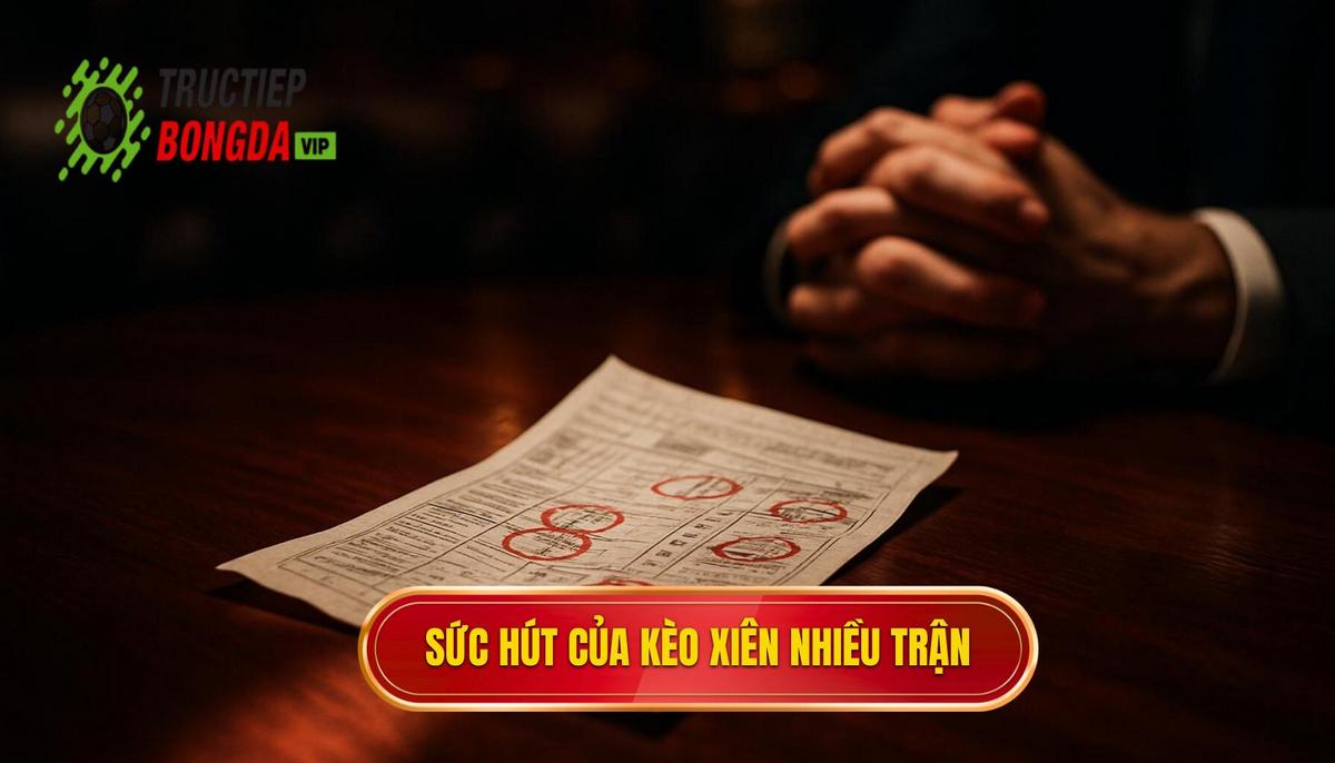 Bản chất và sức hút của hình thức kèo xiên nhiều trận