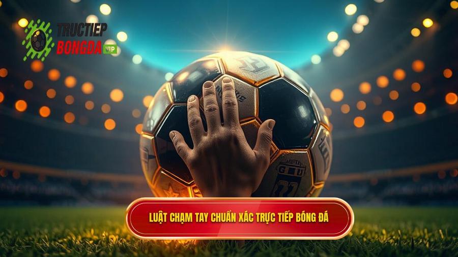 Luật chạm tay chuẩn xác TRỰC TIẾP BÓNG ĐÁ